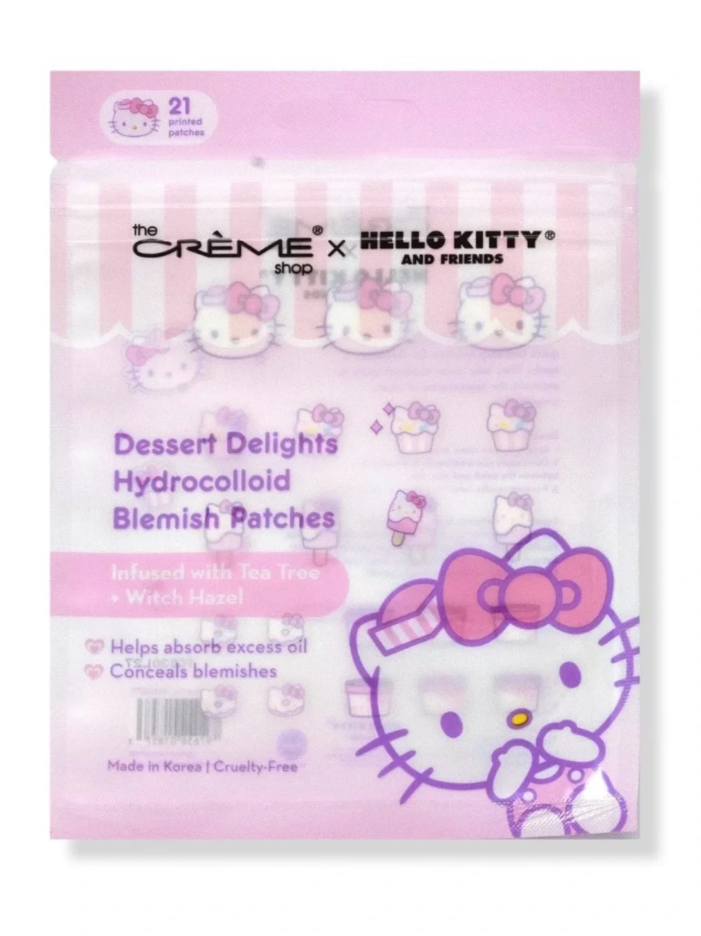 🆕 BUNDLE The Crème Shop Hello Kitty Blemish Patches LOT OF 5 TOTAL